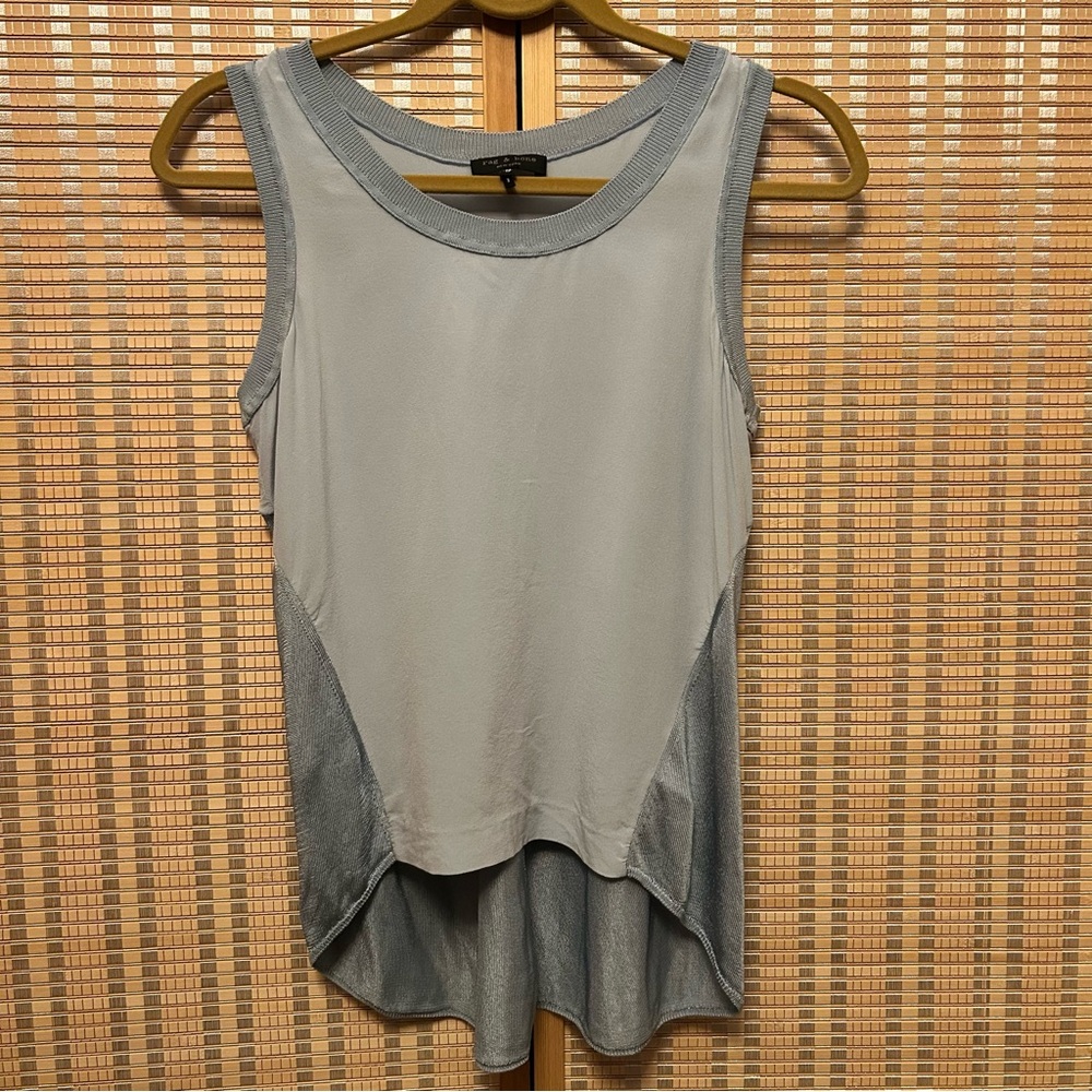 Rag & Bone Silk Blend Sora Tank Top